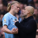 Guardiola defende Haaland de críticas no City: ‘Sem ele, estaríamos com mais problemas’